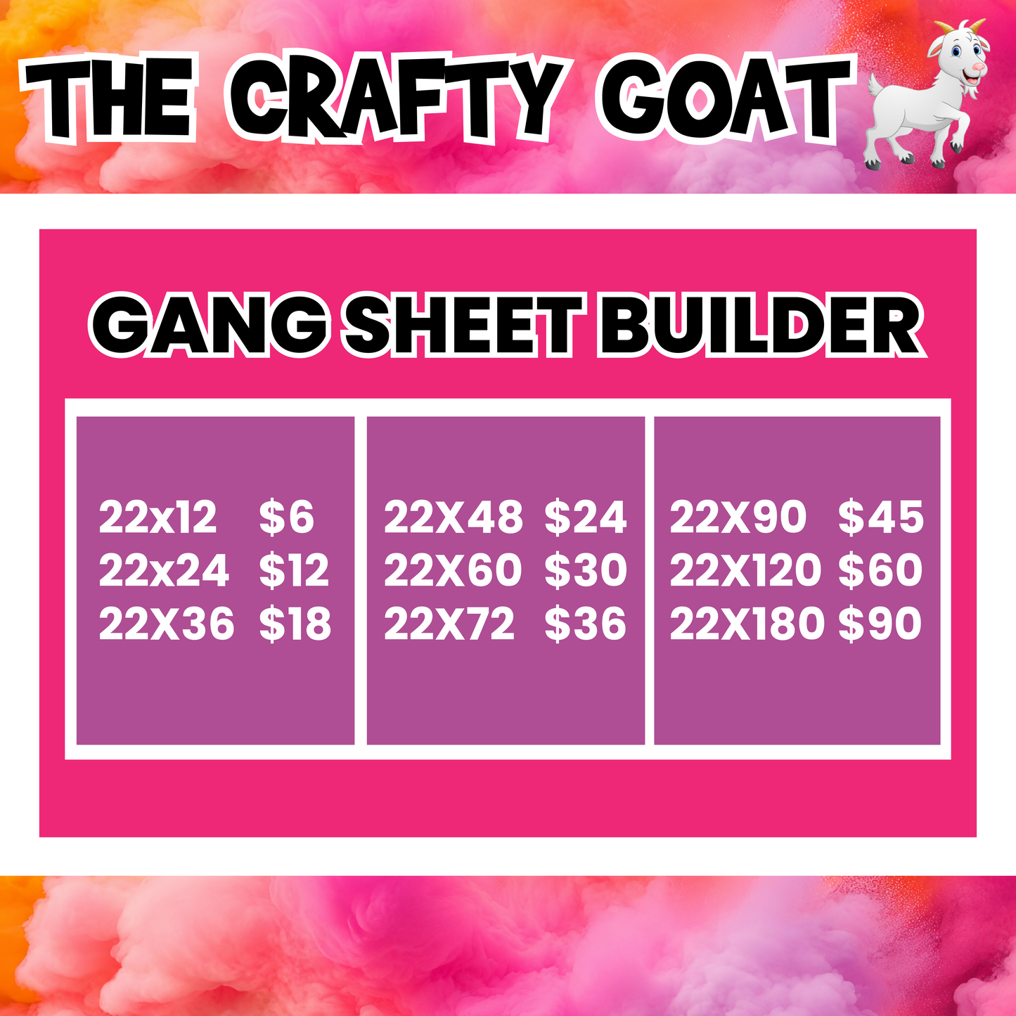 Gang Sheet Builder